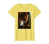 Star Wars Obi-Wan Kenobi Darth Vader Showdown T-Shirt, Femme, Citron, S