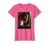 Star Wars Obi-Wan Kenobi Darth Vader Showdown T-Shirt, Femme, Rose Chiné, S