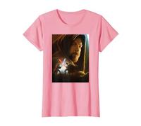Star Wars Obi-Wan Kenobi Darth Vader Showdown T-Shirt, Femme, Rose, S