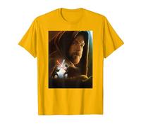 Star Wars Obi-Wan Kenobi Darth Vader Showdown T-Shirt, Homme, Doré Vif, S