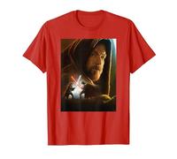 Star Wars Obi-Wan Kenobi Darth Vader Showdown T-Shirt, Homme, Rouge, S