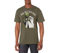 STAR WARS Officially Licensed Tees for Dad Chemise, Vert/Vert Papa, XXL Homme