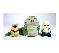 Star Wars - Pack 3 figurines Chubby Jabba's Palace 9 cm Noir G