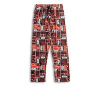 Star Wars Pantalon de détente rouge Dark Vador pour homme | Tenue d'intérieur classique avec cordon de serrage | Tenue décontractée à l'effigie du personnage emblématique du film