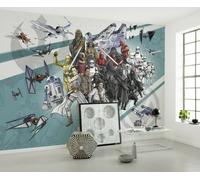 Star Wars Papier-Peint Ado Chambre 399x279cm Cadeau non Tissé