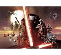Star Wars Papier Peint Chambre Mural Vader Vaisseaux Spatiaux Millenium Falcon