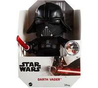 Star Wars - Peluche Dark Vador Star Wars, environ 20 cm, avec sabre lumineux - Peluche - Dès 3 ans