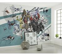 Star Wars Photo Papier-Peint Ado Chambre 399x279cm Cadeau non Tissé