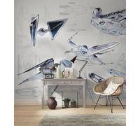 Star Wars Photo Papier Peint Mural 399x279cm Vaisseau Complet Image Ado XL