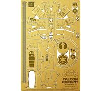 Star Wars - Photogravure de cockpit Faucon Millenium pour DeAgostini - PGX193