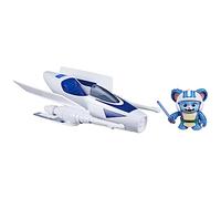 Star Wars Pilote Jedi Nubs, Figurine avec Vaisseau, échelle 10 cm, Jouets pour Enfants