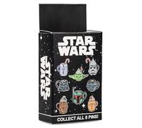 STAR WARS Pin's en émail pour tasse de vacances avec personnage de vacances | Un aléatoire | Badge Accessoires pour cordon, sac à dos, vêtements