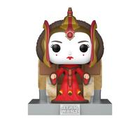 Star Wars Pop Figurine Vinyle Deluxe Amidala Sur Trône 9 Cm Funko