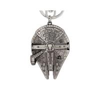 Disney Porte-clés métal Star Wars Millennium Falcon en étain