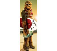Star Wars Poster Chewbacca Surfin' (53cm x 158cm) + un poster surprise en cadeau!