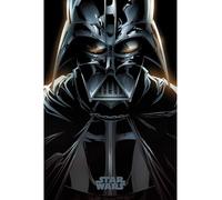 Close Up Affiche Star Wars Dark Vador Comic