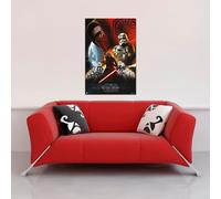 Star Wars - Poster - EP7 Empire Black + 1 paquet de tesa Powerstrips® - Contenu 20 pièces