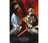Star Wars - Poster - EP7 Empire Black + 1 sur-poster de taille 61x91,5cm