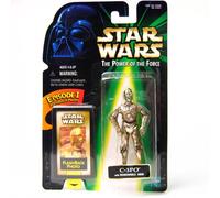 Star Wars - POTF - Flashback Photo - C-3PO - ca. 10cm / 3 3/4 inch Figurine