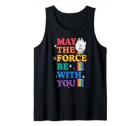Star Wars Pride May The Force Be With You Rainbow Falcon Débardeur