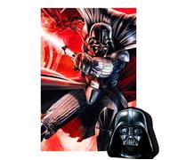 Star Wars - Puzzle lenticulaire Darth Vader avec boîte en métal 3D 300 pcs 46x31 cm