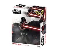 Prime 3D Puzzle lenticulaire Star Wars Darth Vader Pose pelea