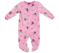 Star Wars - Pyjama Bébé Fille - Baby Yoda - Pantalon à Manche Longue - Rose/Vert 1 - 6-9 Mois