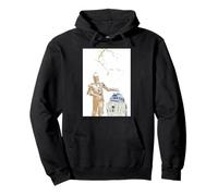 Star Wars R2-D2 and C-3PO Spring Cherry Blossoms Sakura Art Sweat à Capuche