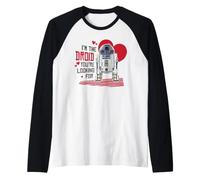 Star Wars R2-D2 I'm The Droid You're Looking for Valentine's Manche Raglan