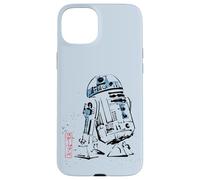 Star Wars R2-D2 Japan Sumi-e Ink Wash Painting Style Coque pour iPhone 15 Plus