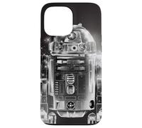 Star Wars R2-D2 Retro Galaxy Noir Coque pour iPhone 13 Pro Max