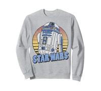 Star Wars R2-D2 Retro Sun Cartoon Portrait Sweatshirt