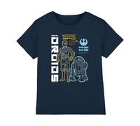 Star Wars Rebel Droids Unisex T-Shirt Enfant, 12-13 A