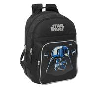 STAR WARS REBELLION - Sac à dos scolaire pour enfants, idéal pour les enfants de différents âges, confortable et polyvalent, qualité et résistance, 32 x 15 x 42 cm, Noir, M, Décontracté