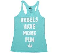 STAR WARS Rebels Have More Juniors Tri Blend Tank Light Blue