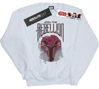 Star Wars - "Rebels Rebellion" Sweat-shirt pour homme BI46801 (L) (Blanc)