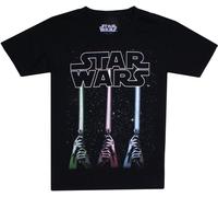 Star Wars Regular Fit T-Shirt Noir 7-8 ans Male