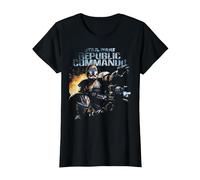 Star Wars Republic Commando Video Game T-Shirt, Femme, Noir, S