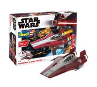 Star Wars Resistance A-Wing Fighter, Rouge 1:44 Plastique Model Kit Revell