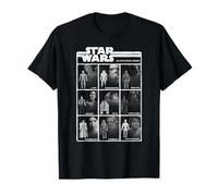 Star Wars Retro Action Figures Luke Han Leia R2-D2 Toys T-Shirt