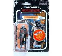 Star Wars Figurine d'action Le Mandalorien – Retro Collection 9,5 cm avec accessoires dès 4 ans