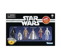 Star Wars Retro Collection, Un Nouvel Espoir, Pack de 6 Figurines de Collection à échelle 9,5 cm inspirées de l'Épisode IV