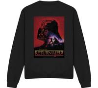 Star Wars - "Return Of The Jedi" Sweatshirt für Herren/Damen Uni TV3995 (XL) (Schwarz)