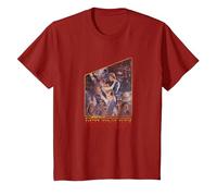 Star Wars Return of The Jedi T-Shirt, Enfant, Canneberge, 10 Ans