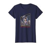Star Wars Return of The Jedi T-Shirt, Femme, Bleu Marine, XXL