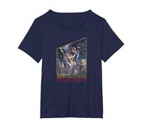 Star Wars Return of The Jedi T-Shirt, Femme Grandes Tailles, Bleu Marine, 5X