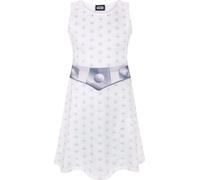 Star Wars - Robe de costume '" 'Princesse Leia' - Fille NS7571 (158-164) (Blanc)