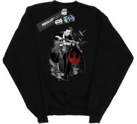 Star Wars - "Rogue One Aiming Chirrut" Sweat-shirt pour homme BI3129 (XXL) (Noir)