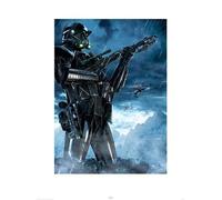Star Wars Rogue One (Death Trooper Rain) 60 x 80 cm Toile Imprimée