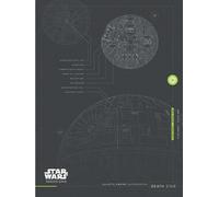 Star Wars : Rogue One - Impression sur toile "Death Star Plans" PM3352 (60 cm x 80 cm) (Noir/Blanc)